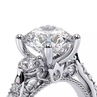 Parisian 0.35ct Round Three-Stone Engagement Ring Parisian-124R