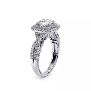 Insignia 0.55ct Cushion Pave Engagement Ring Insignia-7084Cu-Tt