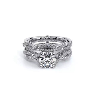 Couture 0.25ct Round Pave Engagement Ring Couture-0421R