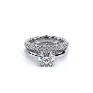 Couture 0.05ct Round Solitaire Engagement Ring Couture-0418R