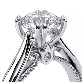 Couture 0.05ct Round Solitaire Engagement Ring Couture-0418R