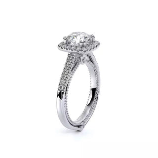 Couture 0.3ct Cushion Halo Engagement Ring Couture-0420Cu