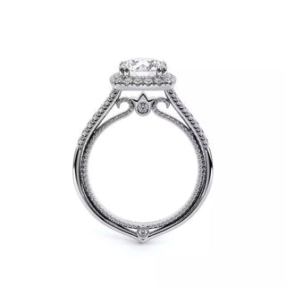 Couture 0.3ct Cushion Halo Engagement Ring Couture-0420Cu