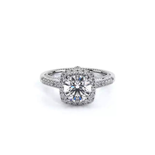 Couture 0.3ct Cushion Halo Engagement Ring Couture-0420Cu