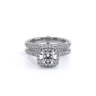 Couture 0.3ct Cushion Halo Engagement Ring Couture-0420Cu