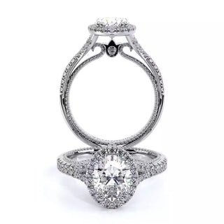 Couture 0.4ct Oval Split Shank Engagement Ring Couture-0424Ov