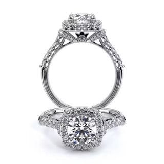 Renaissance   Halo Engagement Ring Renaissance-908-Cu