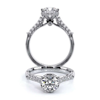 Renaissance 0.3 Round Halo Engagement Ring Renaissance-938R7