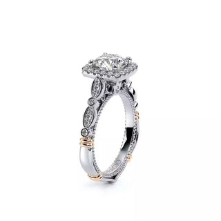 Parisian 0.3ct Cushion Halo Engagement Ring Parisian-136Cu