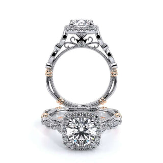 Parisian 0.3ct Cushion Halo Engagement Ring Parisian-136Cu