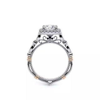 Parisian 0.3ct Cushion Halo Engagement Ring Parisian-136Cu