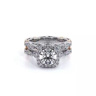 Parisian 0.3ct Cushion Halo Engagement Ring Parisian-136Cu