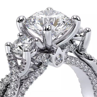 Couture 0.65ct Round Three-Stone Engagement Ring Couture-0450R