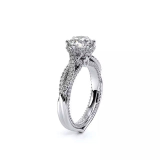 Couture 0.5ct Round Floral Engagement Ring Couture-0451R