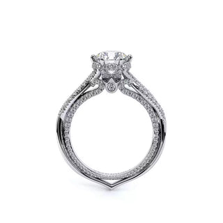 Couture 0.5ct Round Floral Engagement Ring Couture-0451R