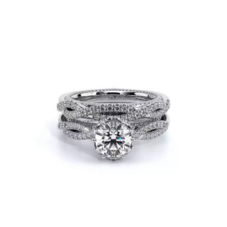 Couture 0.5ct Round Floral Engagement Ring Couture-0451R