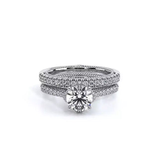 Couture 0.35ct Round Floral Engagement Ring Couture-0457R