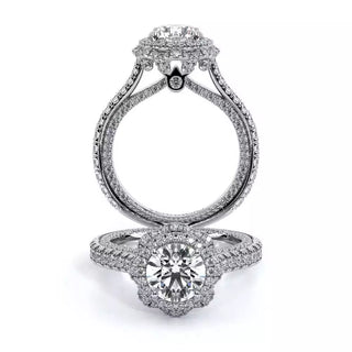 Couture 1.15ct Round Halo Engagement Ring Couture-0468R