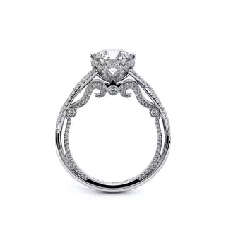 Insignia 0.4ct Round Pave Engagement Ring Insignia-7091R