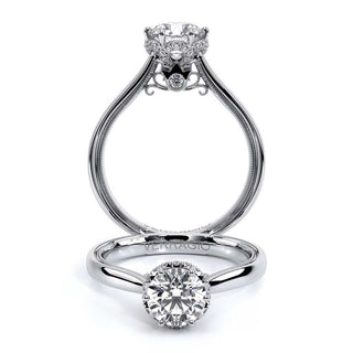 Renaissance 0.15 Round Solitaire Engagement Ring Renaissance-942R6.5