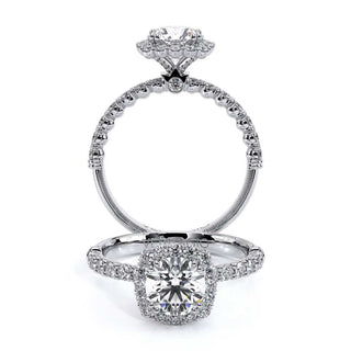 Renaissance 0.55 Round Halo Engagement Ring Renaissance-954Cu1.8