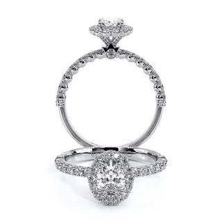 Renaissance 0.55 Oval Halo Engagement Ring Renaissance-954Ov1.8