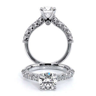 Renaissance 0.8 Pear Pave Engagement Ring Renaissance-955R2.7