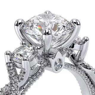 Couture 0.45ct Round Three Stone Engagement Ring Couture-0423R-Tt