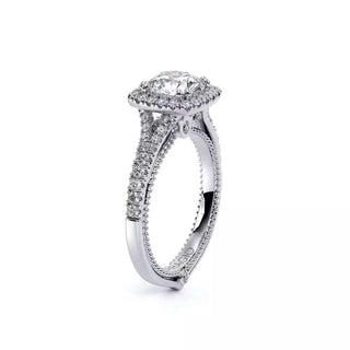 Couture 0.4ct Cushion Split Shank Engagement Ring Couture-0424Cu