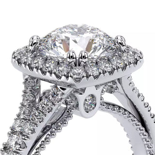 Couture 0.4ct Cushion Split Shank Engagement Ring Couture-0424Cu