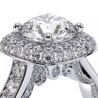 Insignia 0.95ct Cushion Halo Engagement Ring Insignia-7101Cu