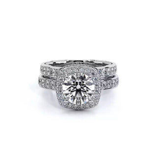 Insignia 0.95ct Cushion Halo Engagement Ring Insignia-7101Cu