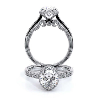 Insignia 0.45ct Oval Halo Engagement Ring Insignia-7102Ov