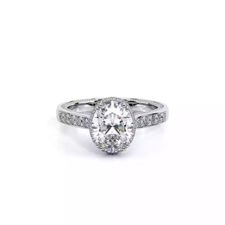 Insignia 0.45ct Oval Halo Engagement Ring Insignia-7102Ov