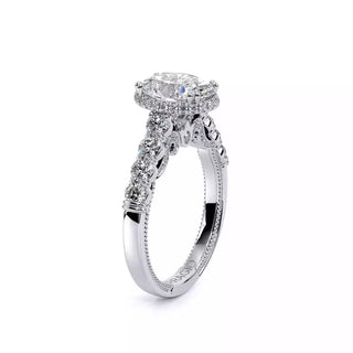 Insignia 0.8ct Oval Pave Engagement Ring Insignia-7100Ov