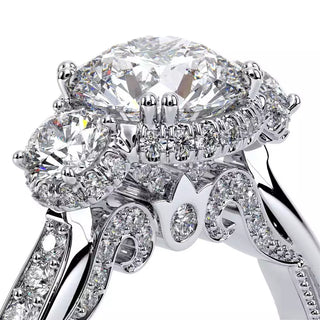 Insignia 0.7ct Round Three-Stone Engagement Ring Insignia-7103R