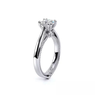 Couture 0.05ct Princess Solitaire Engagement Ring Couture-0418P