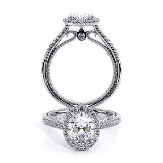 Couture 0.25ct Oval Halo Engagement Ring Couture-0420Ov