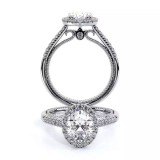 Couture 0.25ct Oval Halo Engagement Ring Couture-0420Ov