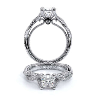 Couture 0.25ct Princess Pave Engagement Ring Couture-0421P