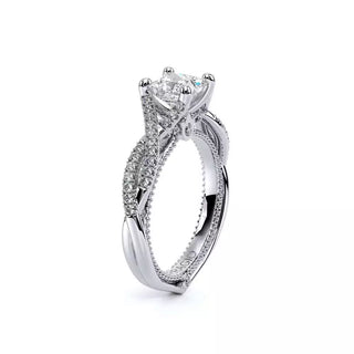 Couture 0.25ct Princess Pave Engagement Ring Couture-0421P