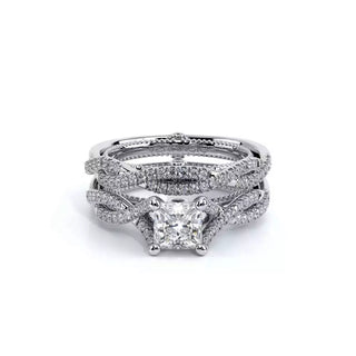 Couture 0.25ct Princess Pave Engagement Ring Couture-0421P