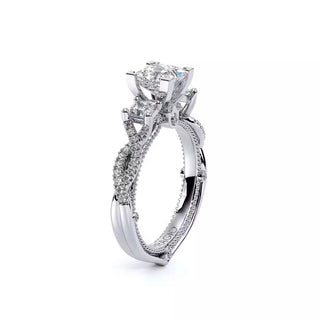 Couture 0.5ct Princess Three Stone Engagement Ring Couture-0423P