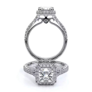 Couture 0.4ct Princess Split Shank Engagement Ring Couture-0424P