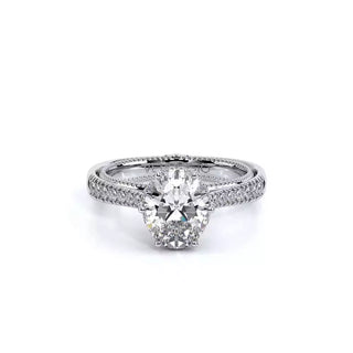 Couture 0.5ct Oval Pave Engagement Ring Couture-0429Dov