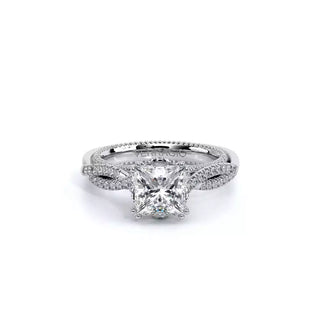 Couture 0.5ct Princess Floral Engagement Ring Couture-0451P