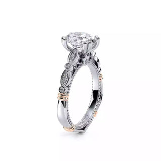 Parisian 0.15ct Oval Pave Engagement Ring Parisian-100Ov