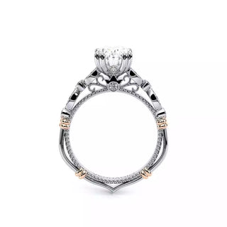 Parisian 0.15ct Oval Pave Engagement Ring Parisian-100Ov