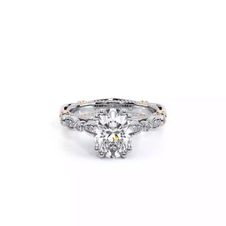 Parisian 0.15ct Oval Vintage Engagement Ring Parisian-100Ov