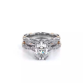 Parisian 0.15ct Oval Pave Engagement Ring Parisian-100Ov